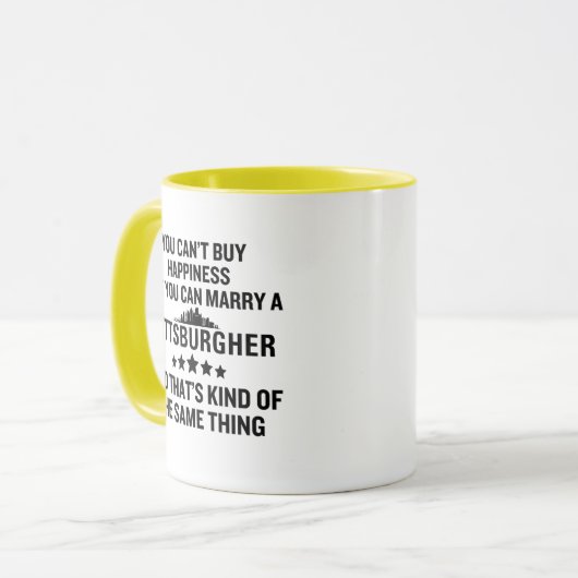 Mug Funny Pittsburgher (Devant gauche)