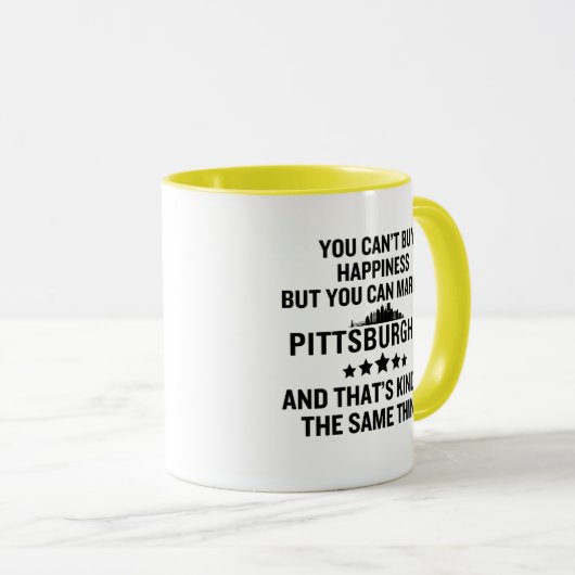 Mug Funny Pittsburgher (Devant droit)