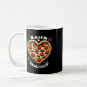 Mug Funny Pizza Est Ma Chemise De La Saint-Valentin Am (Gauche)