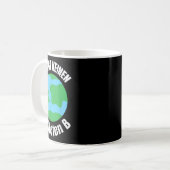 Mug Funny Planet - De l'environnement Protection Globe (Devant gauche)