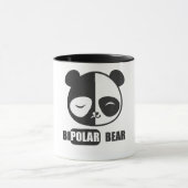 Mug Funny Polar Bear Painting (Centre)