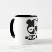 Mug Funny Polar Bear Painting (Devant gauche)