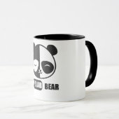 Mug Funny Polar Bear Painting (Devant droit)
