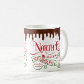 Mug Funny Pôle Nord Chocolat chaud Noël (Devant droit)