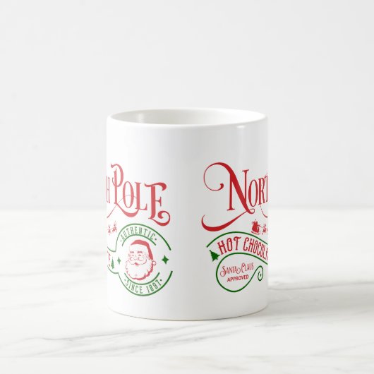 Mug Funny Pôle Nord Chocolat chaud Noël (Centre)