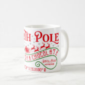 Mug Funny Pôle Nord Chocolat chaud Noël (Devant droit)