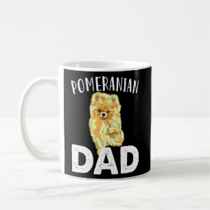 Mug Funny Poméranien Papa mignon amour Chiens Hommes P