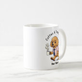 Mug Funny Poodle Toy Dog Business Suit Coffee  (Devant droit)