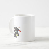 Mug Funny Pool Ninja mignonne poche Billard Garçons Fi (Devant gauche)