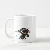 Mug Funny Pool Ninja mignonne poche Billard Garçons Fi (Gauche)
