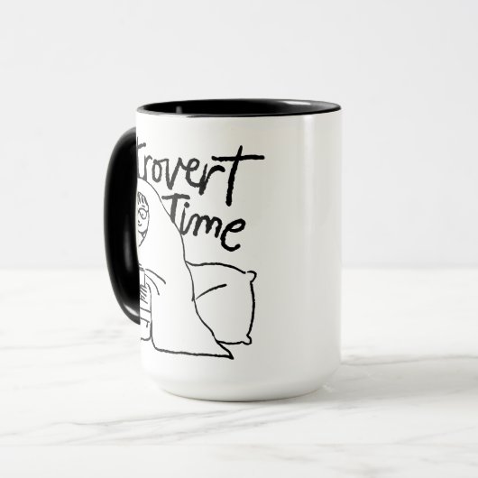 MUG FUNNY PRÉSENTE LE TEMPS (Devant gauche)