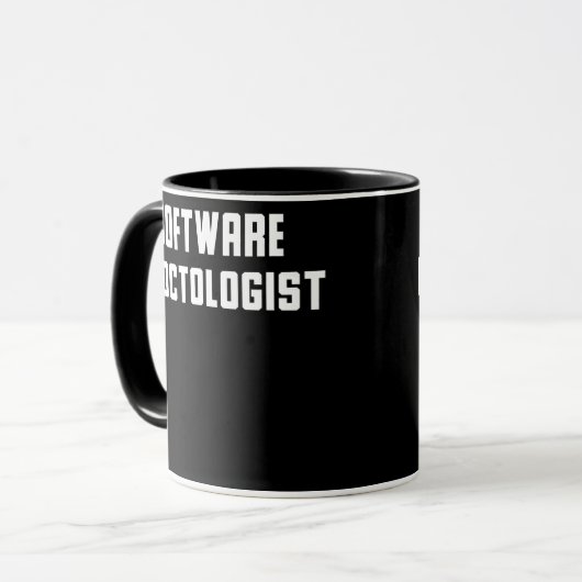 Mug Funny Programmer Logiciel Ingénieur principal IT (Devant gauche)