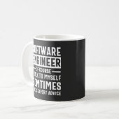 Mug Funny Programming Software Engineer Gift (Devant gauche)