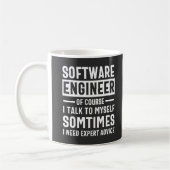 Mug Funny Programming Software Engineer Gift (Gauche)