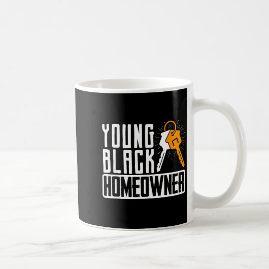 Mug Funny Proud New House Young Black Homeowner Housew (Droite)
