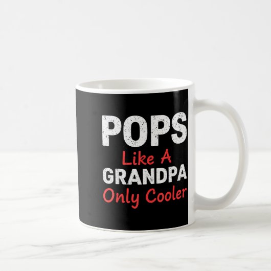 Mug Funny Ps Grandpa Cooler From Grandkids Father's Da (Droite)