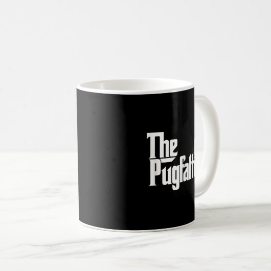 Mug Funny Pug Owner (Devant droit)