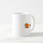 Mug Funny Pumpkin E Chasing Turkey Gobble Fall Thanksg (Devant droit)