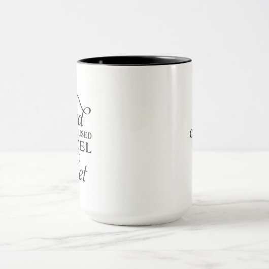 Mug Funny Pun Retraité Data Entry Spreadsheet Excel Mu (Centre)