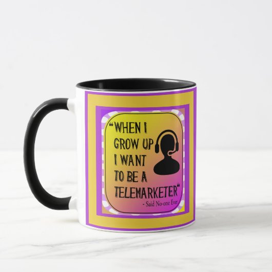 Mug Funny Pun Sarcastique Humour Fun Gag Cadeau (Gauche)