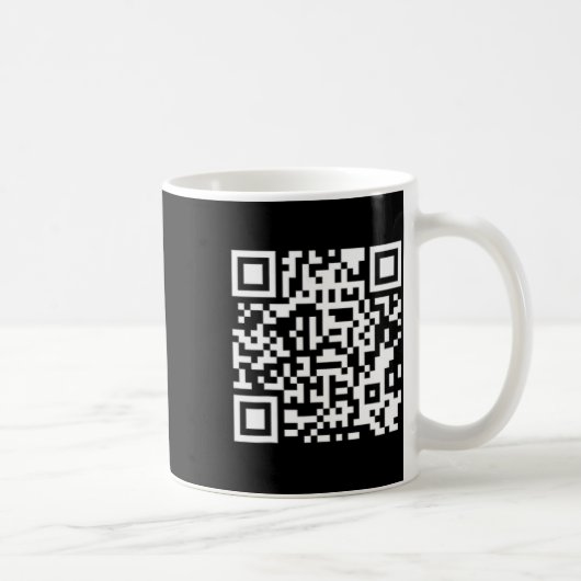 Mug Funny Qr Président Trump 4547 Trump Code de danse (Droite)