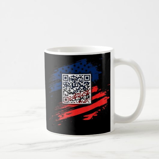 Mug Funny Qr President Trump Dance Code (Droite)