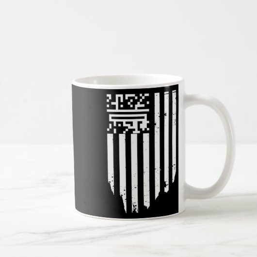 Mug Funny Qr President Trump Dance Code (Droite)
