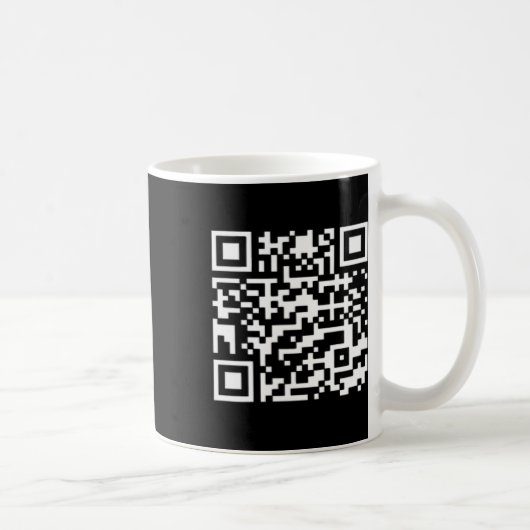 Mug Funny Qr President Trump Dance Code (Droite)