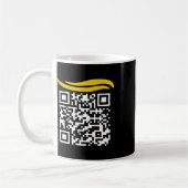 Mug Funny Qr Président Trump Dance Code 1 (Gauche)