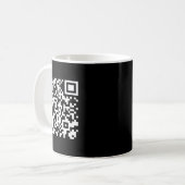 Mug Funny Qr Président Trump Dance Code 2025 (Devant gauche)