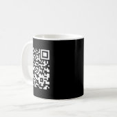 Mug Funny Qr President Trump Dance Code (sur Byck) (Devant gauche)