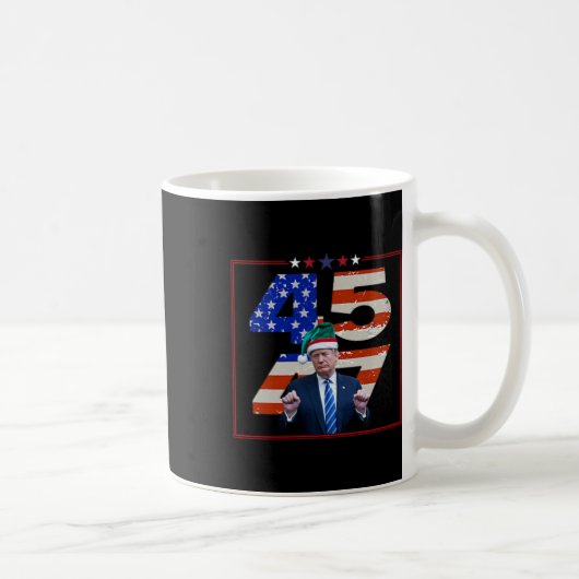 Mug Funny Qr President Trump Dance Code (sur Byck) 8 (Droite)