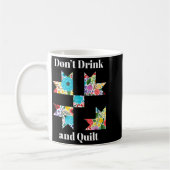 Mug Funny Quilting Sewing Quilt Quilter Gift  (Gauche)