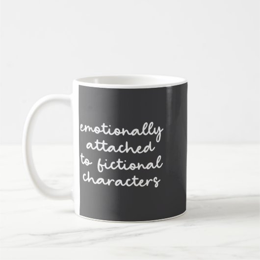 Mug Funny Quote For Book Lovers Modern Script  (Gauche)