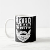 Mug Funny Quote Gift For Bearded Men And Beard Lovers (Gauche)