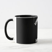 Mug Funny Quote Running Away Internally Humor Sarcasm (Gauche)