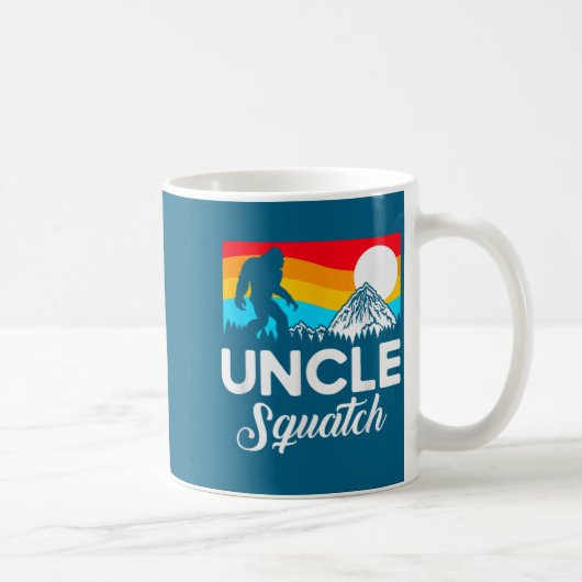 Mug Funny Quote Uncle Bigfoot Squatch  (Droite)