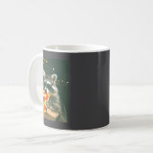 Mug Funny Raccoon Eating Zza Animal Meme Men Women Kid (Devant gauche)