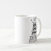 Mug Funny Raccoon, I Got 99 Problems Sarcastic Quotes  (Devant droit)