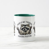 Mug Funny Raccoon Trash Treasure raccoon ranger rick (Centre)