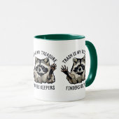 Mug Funny Raccoon Trash Treasure raccoon ranger rick (Devant droit)