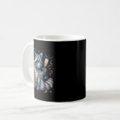 Mug Funny Raccoon With Champagne Disco Ball New Years  (Devant gauche)
