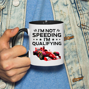 Mug Funny Racing Lover cadeau Formule Un Pilote, F1