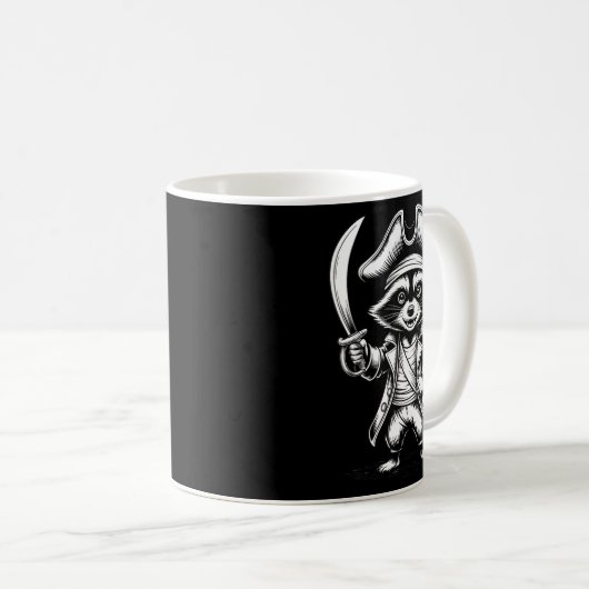 Mug Funny Rate Raccoon (Devant droit)