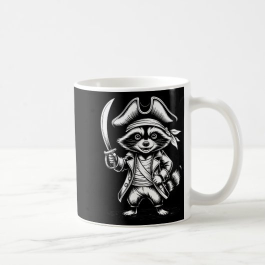 Mug Funny Rate Raccoon  (Droite)
