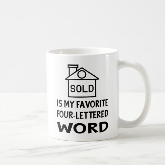 Mug Funny Real Estate Agent House Broker Realtor Don (Droite)