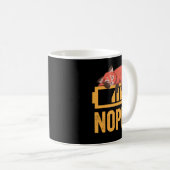 Mug Funny Red Panda Lazy (Devant droit)