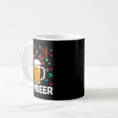Mug Funny Reinbeer Winedeer Beer Wine Matching Couples (Devant gauche)