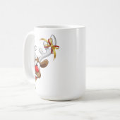 Mug Funny Reindeer Peeking Christmas Meme  (Devant gauche)