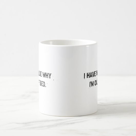 Mug Funny Relatable Quotes Sleepy (Centre)
